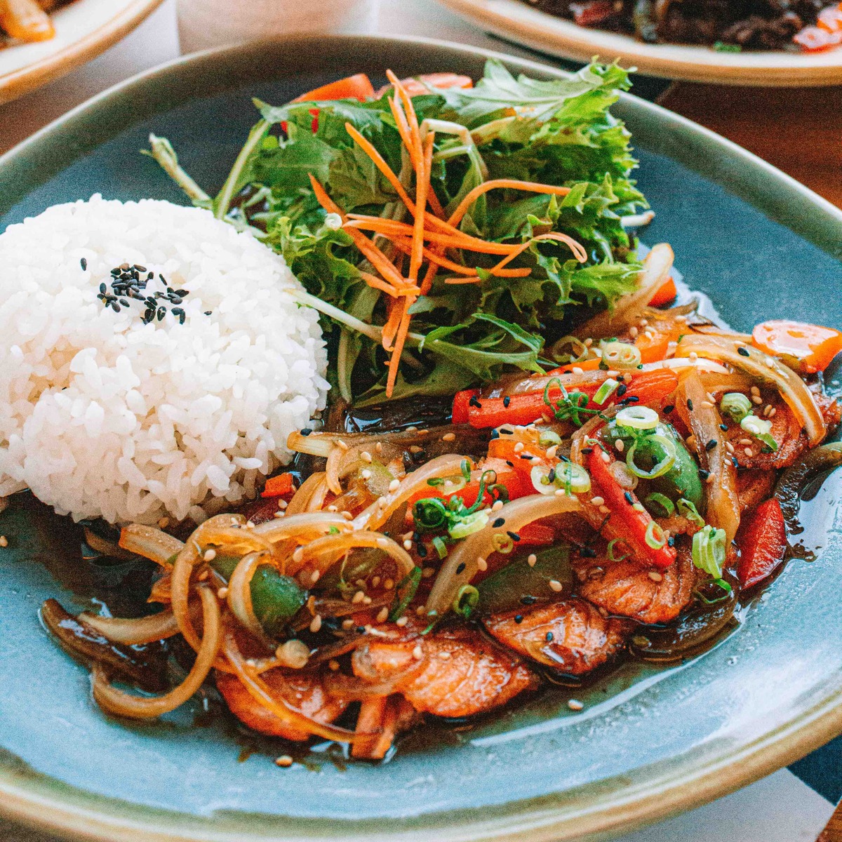 Salmon Teriyaki